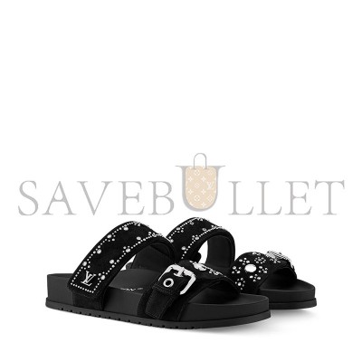 LOUIS VUITTON BOM DIA FLAT COMFORT MULE 1AIE84 LOUIS VUITTON BOM DIA FLAT COMFORT MULE 1AIE84
